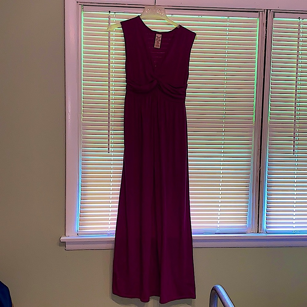 Maxi Magenta Dress